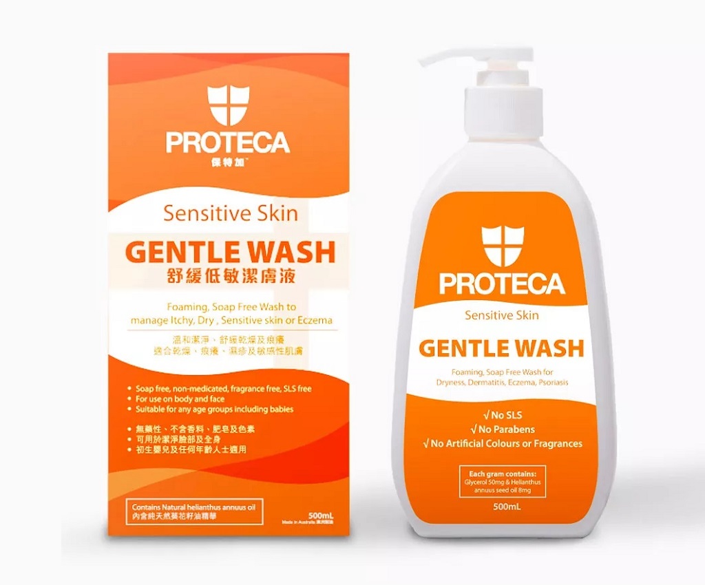 PROTECA - Sensitive Skin Gentle Wash 500ml